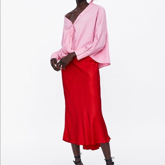 Zara Dresses & Skirts - Zara Satin Skirt